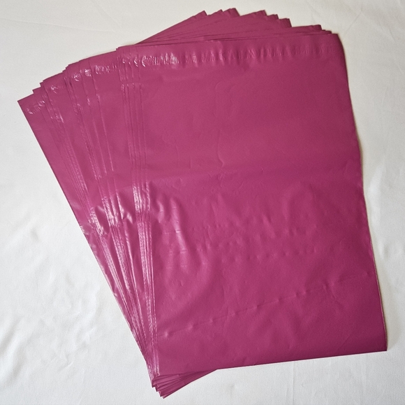 80 Piece Rose Pink Shipping Set - Poly Mailers, Thank You Cards, Stickers NEW - Picture 5 of 5